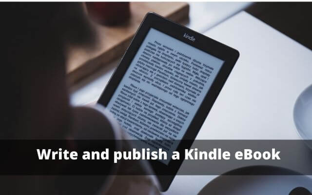 Write and publish a Kindle eBook
