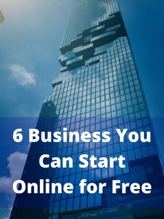 6 Business You Can Start Online for Free